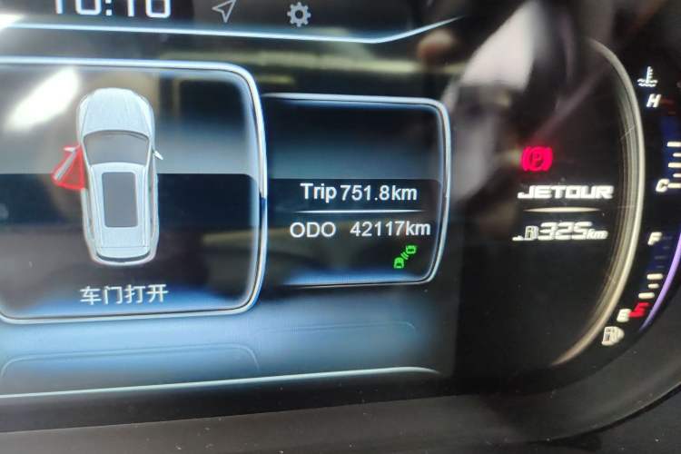 Used JETOUR X70 2020 1.5T Manual EnjoyDrive Edition 5 Seats Odometer Close Up