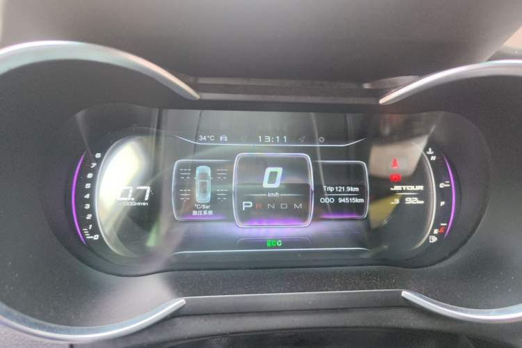 Used JETOUR X70 2020 1.5T DCT Comfort Edition 6 Seats Instrument Cluster