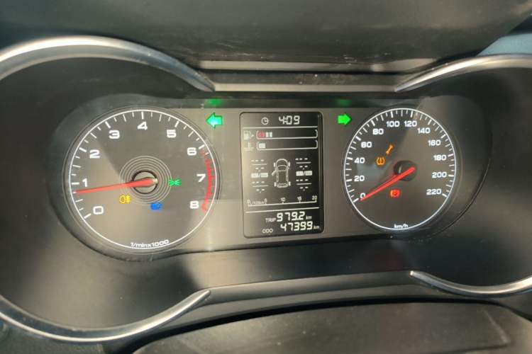 Used JETOUR X70 2020 1.5T Manual Comfort Edition 6 Seats Instrument Cluster