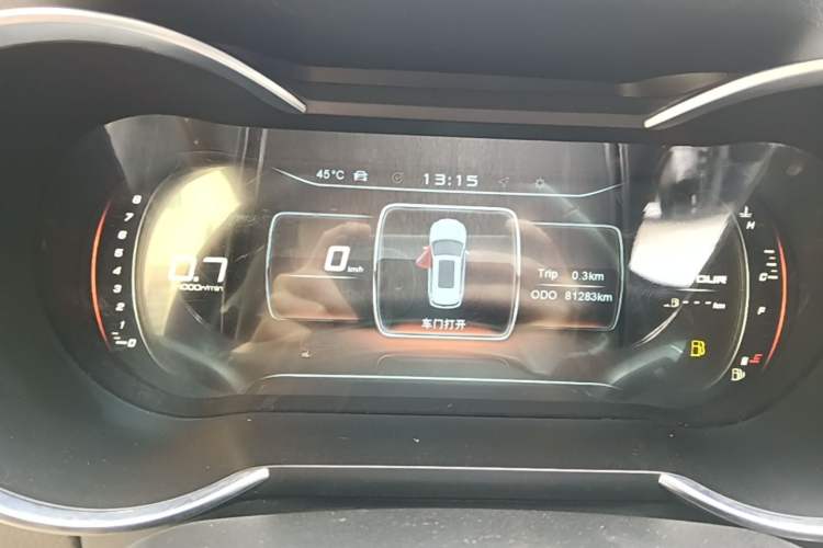Used JETOUR X70 2020 1.5T Manual EnjoyDrive Edition 5 Seats Instrument Cluster