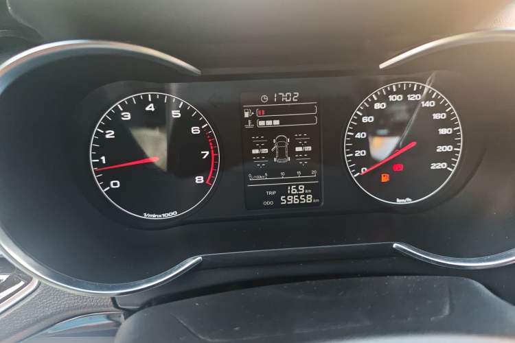 Used JETOUR X70 2020 1.5T Manual Comfort Edition 7-Seater Instrument Cluster