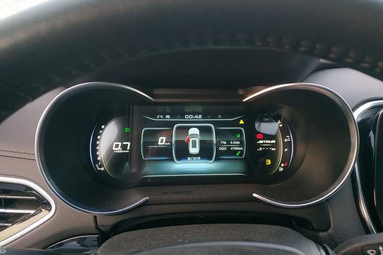 Used JETOUR X70 2020 1.5T Manual EnjoyDrive Edition 5 Seats Instrument Cluster