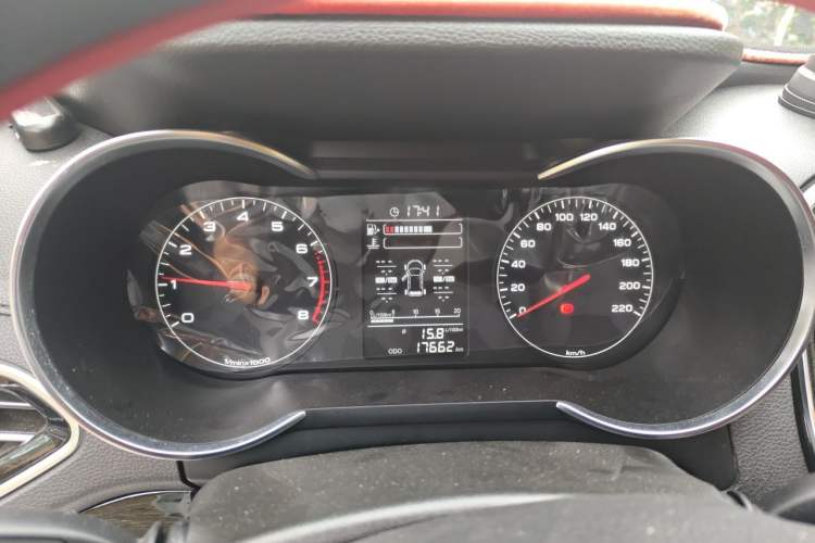 Used JETOUR X70 2020 1.5T Manual Comfort Edition 5 Seats Instrument Cluster