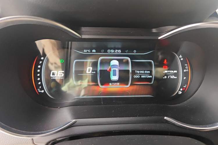 Used JETOUR X70 2020 1.5T Manual EnjoyDrive Edition 5 Seats Instrument Cluster
