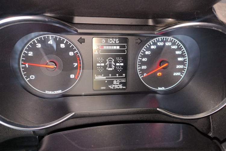 Used JETOUR X70 2020 1.5T Manual Comfort Edition 7-Seater Instrument Cluster