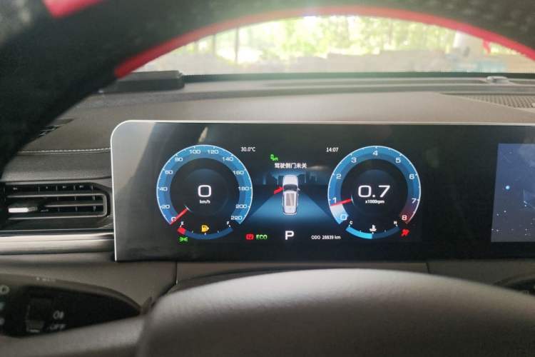 Used JETOUR X70 2020 1.5T DCT YueXing Edition 5 Seats Instrument Cluster