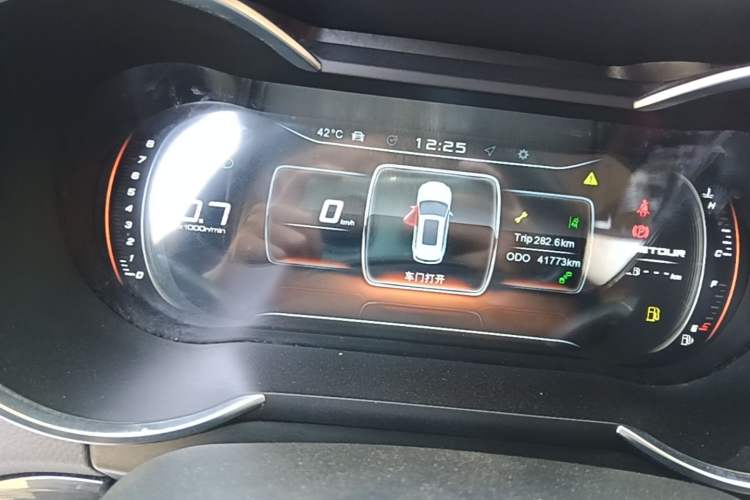Used JETOUR X70 2020 1.5T Manual EnjoyDrive Edition 5 Seats Instrument Cluster