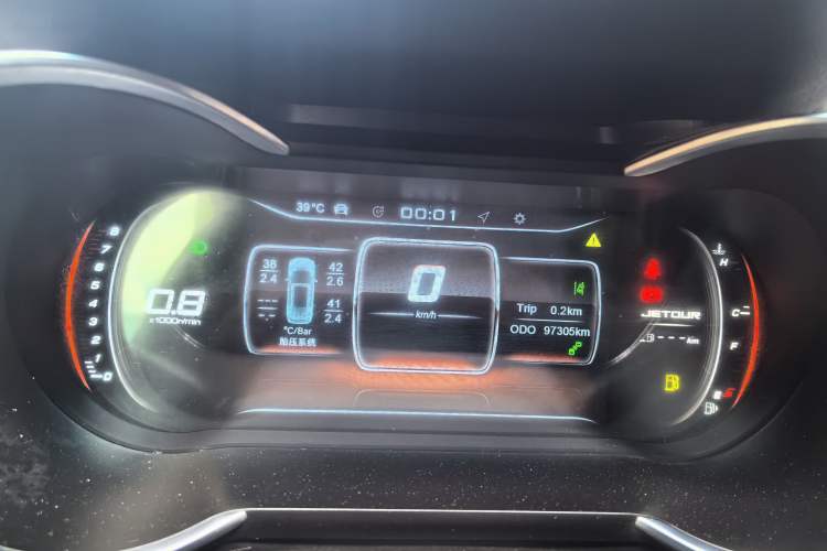 Used JETOUR X70 2020 1.5T Manual EnjoyDrive Edition 5 Seats Instrument Cluster