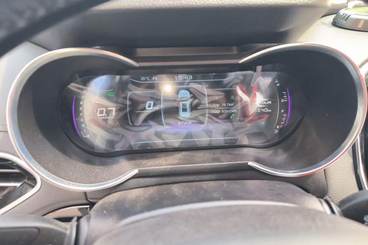 Used JETOUR X70 2020 1.5T Manual EnjoyDrive Edition 6 Seats Instrument Cluster