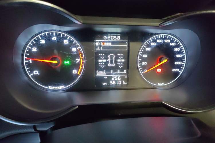 Used JETOUR X70 2020 1.5T Manual Jingxing Edition 6 Seats Instrument Cluster