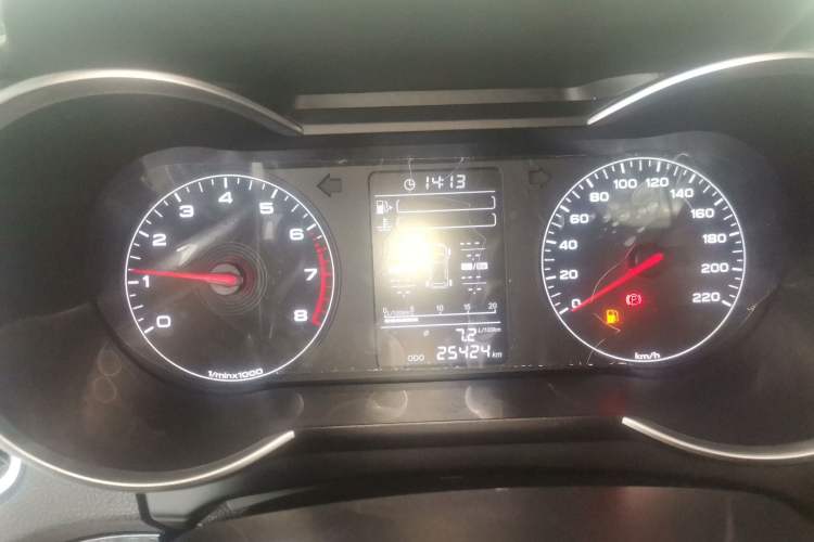 Used JETOUR X70 2020 1.5T Manual Comfort Edition 7-Seater Instrument Cluster