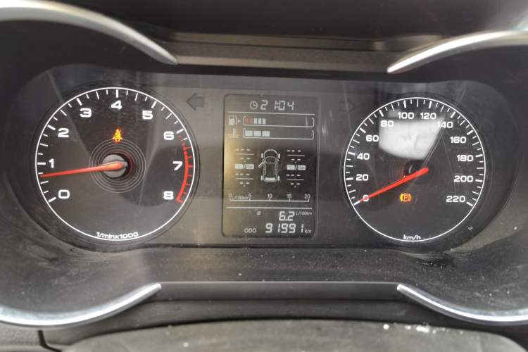 Used JETOUR X70 2020 1.5T Manual Comfort Edition 5 Seats Instrument Cluster