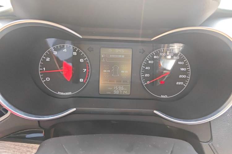 Used JETOUR X70 2020 1.5T Manual Comfort Edition 7-Seater Instrument Cluster