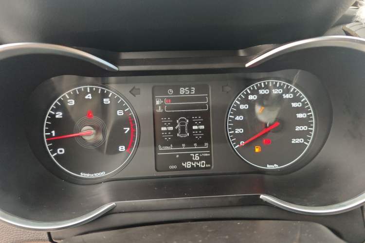 Used JETOUR X70 2020 1.5T Manual Comfort Edition 7-Seater Instrument Cluster