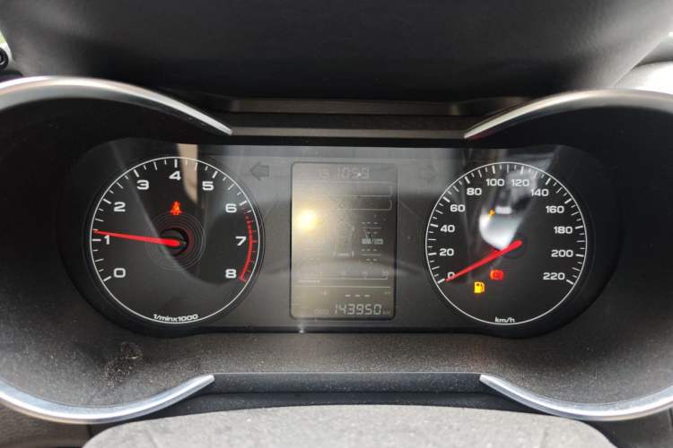 Used JETOUR X70 2020 1.5T Manual Comfort Edition 5 Seats Instrument Cluster
