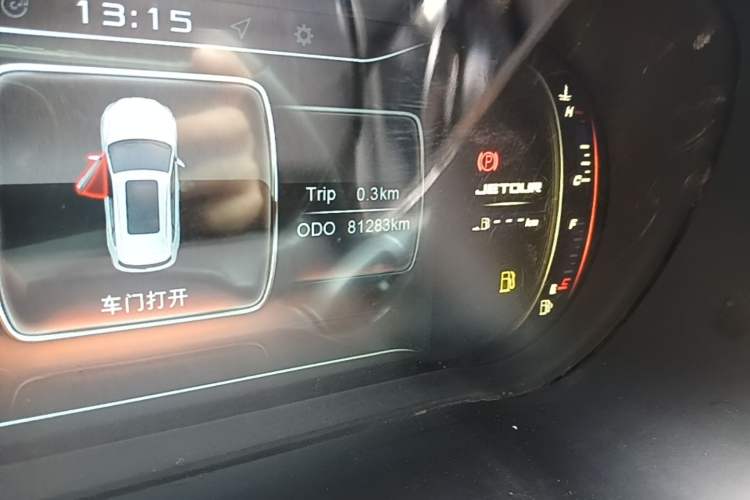 Used JETOUR X70 2020 1.5T Manual EnjoyDrive Edition 5 Seats Odometer Close Up