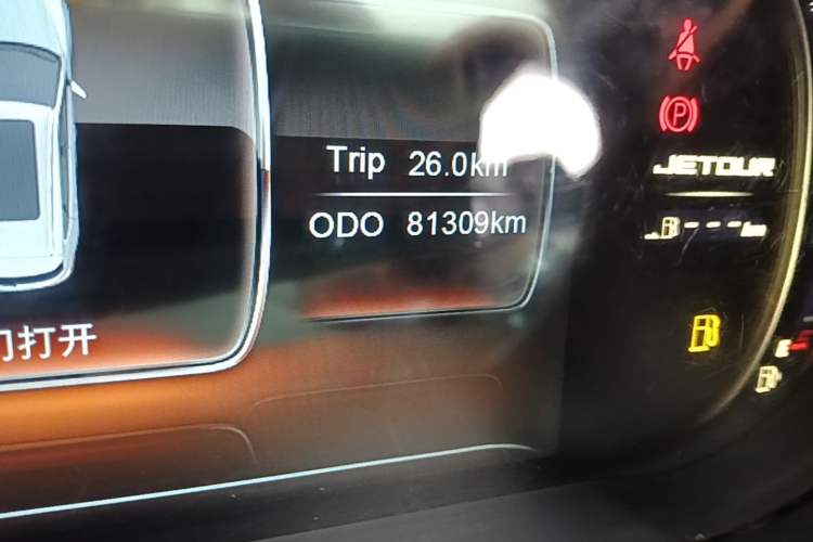 Used JETOUR X70 2020 1.5T Manual EnjoyDrive Edition 5 Seats Odometer Close Up