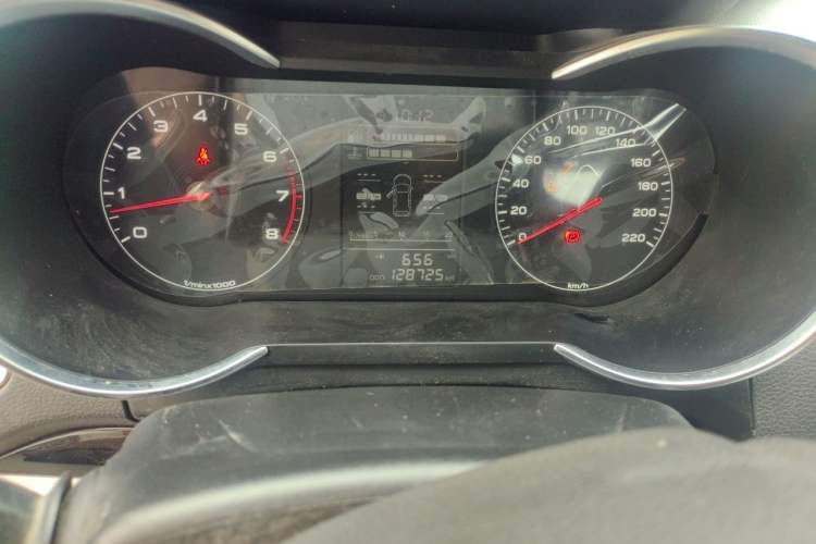 Used JETOUR X70 2020 1.5T Manual Comfort Edition 6 Seats Odometer Close Up