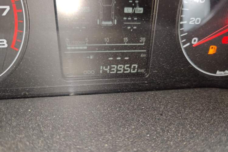 Used JETOUR X70 2020 1.5T Manual Comfort Edition 5 Seats Odometer Close Up