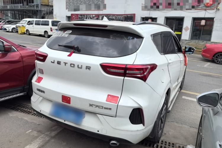 Used JETOUR X70 2020 1.5T DCT YueXing Edition 5 Seats Rear Right 45 Deg