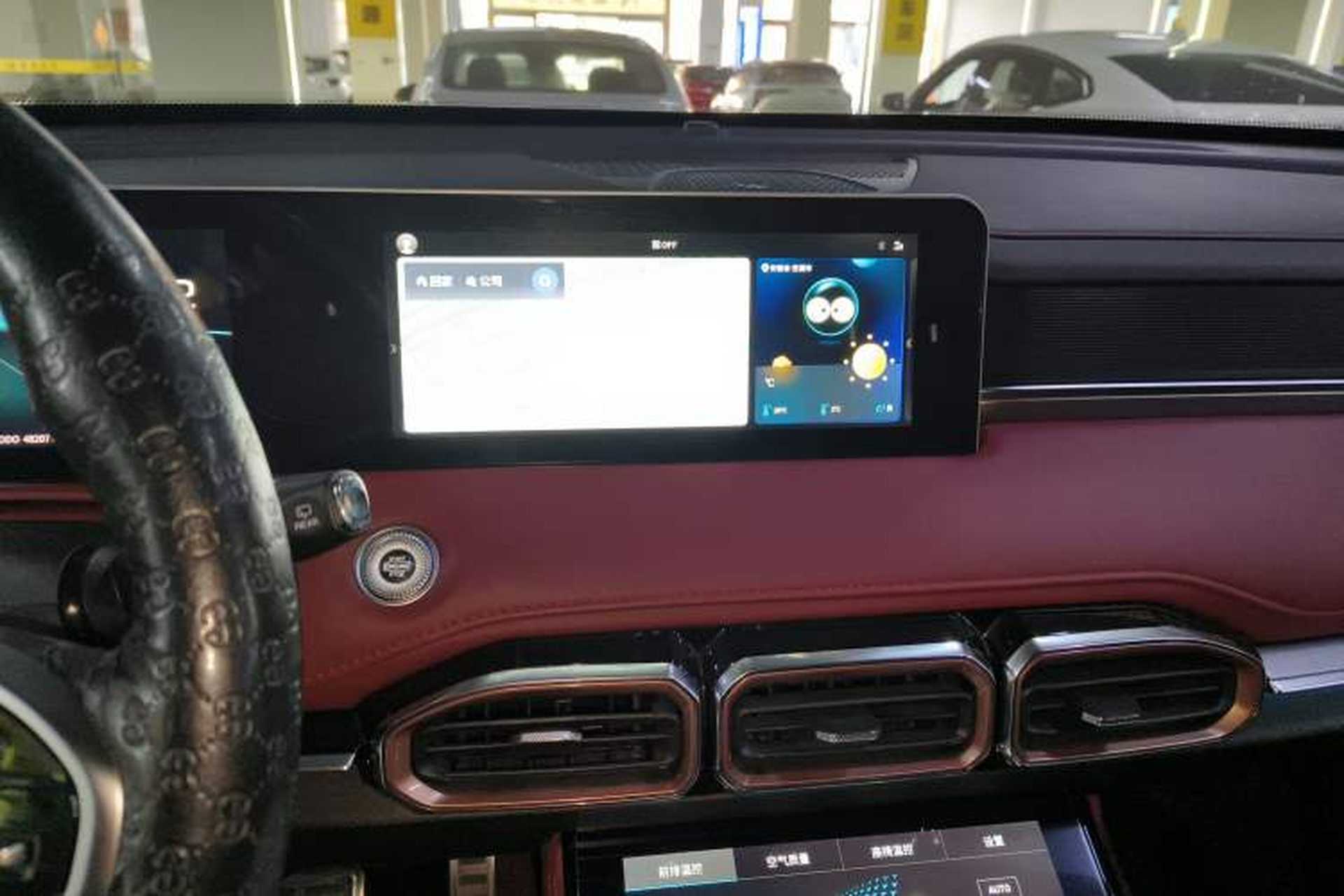 Used JETOUR X70 2021 Zhuge 1.6T DCT Junshi 5-seater Audio And AC Panel