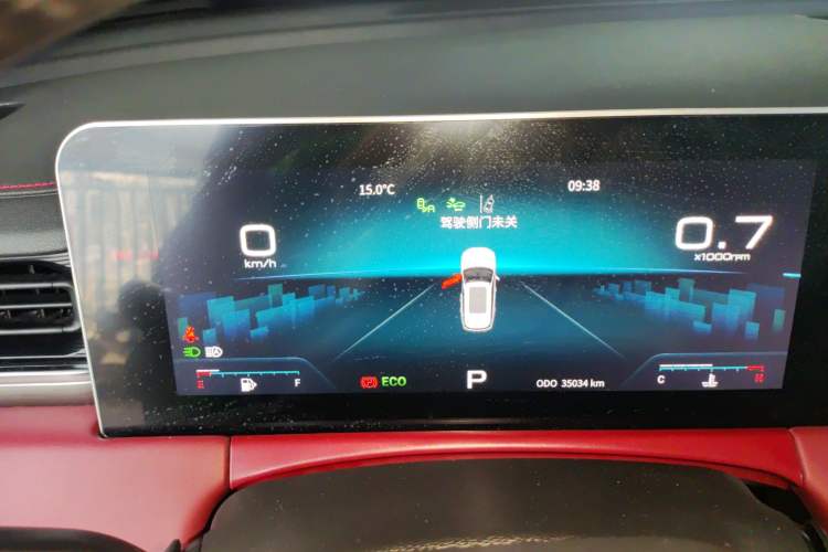 Used JETOUR X70 2021 Zhuge 1.6T DCT Junshi 7-Seater Instrument Cluster