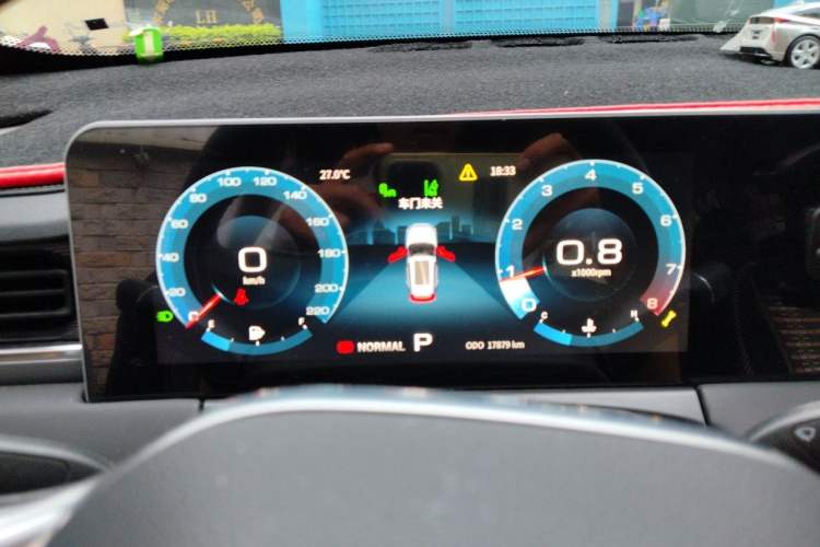 Used JETOUR X70 2021 Zhuge 1.6T DCT Wuhou 5-Seater Instrument Cluster