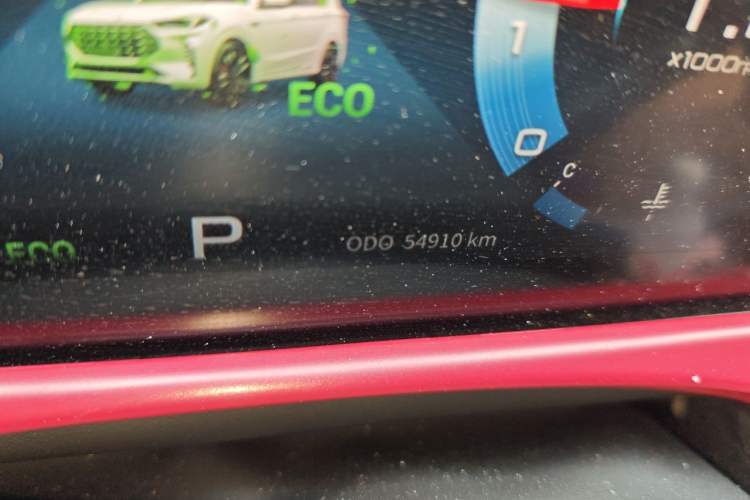 Used JETOUR X70 2021 Zhuge 1.6T DCT Junshi 5-seater Odometer Close Up