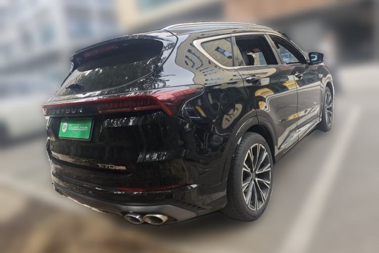 Used JETOUR X70 2021 Zhuge 1.6T DCT Junshi 5-seater Rear Right 45 Deg