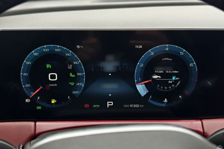 Used JETOUR X70 2021 Zhuge 1.6T DCT Junshi 7-Seater Instrument Cluster
