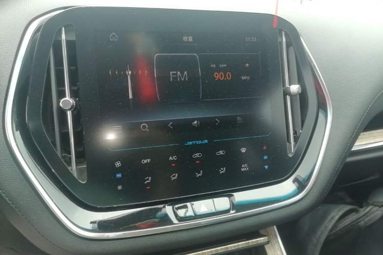 Used JETOUR X70 2021 1.5T Manual Special Edition I Version 5 Seats Audio And AC Panel