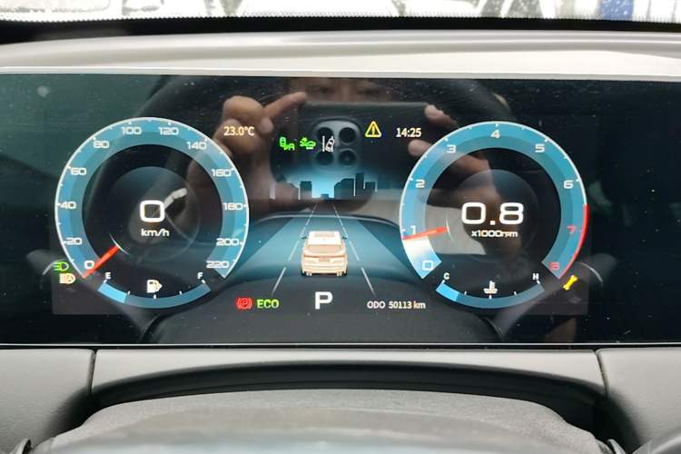 Used JETOUR X70 2021 Zhuge 1.6T DCT Wuhou 5-Seater Instrument Cluster