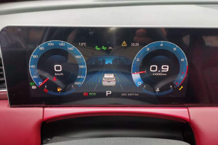 Used JETOUR X70 2021 Zhuge 1.6T DCT Junshi 7-Seater Instrument Cluster
