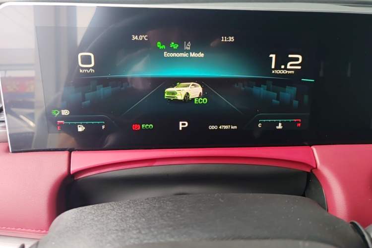 Used JETOUR X70 2021 Zhuge 1.6T DCT Junshi 5-seater Instrument Cluster