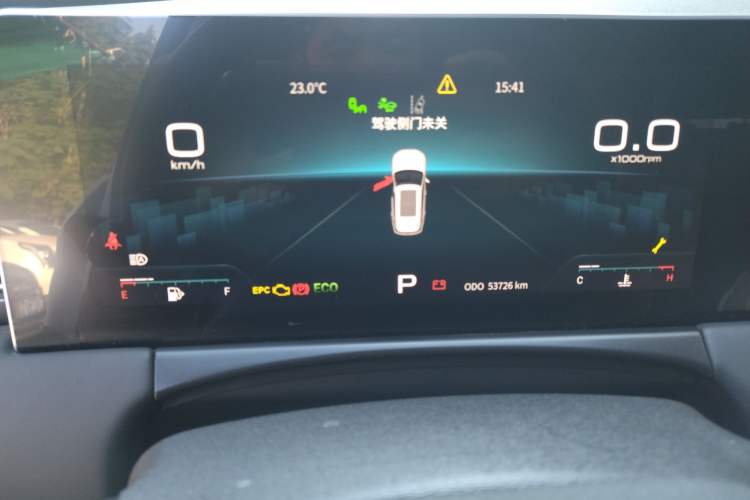 Used JETOUR X70 2021 Zhuge 1.6T DCT Junshi 7-Seater Instrument Cluster