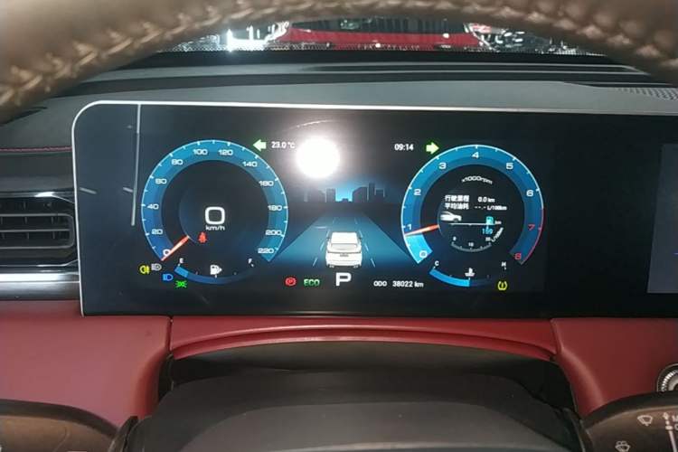 Used JETOUR X70 2021 Zhuge 1.6T DCT Kongming 5-Seater Instrument Cluster