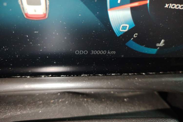 Used JETOUR X70 2021 1.5T Manual Special Edition II 7 Seats Odometer Close Up