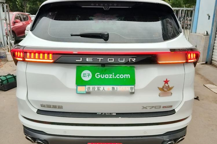 Used JETOUR X70 2021 Zhuge 1.6T DCT Wuhou 5-Seater Rear