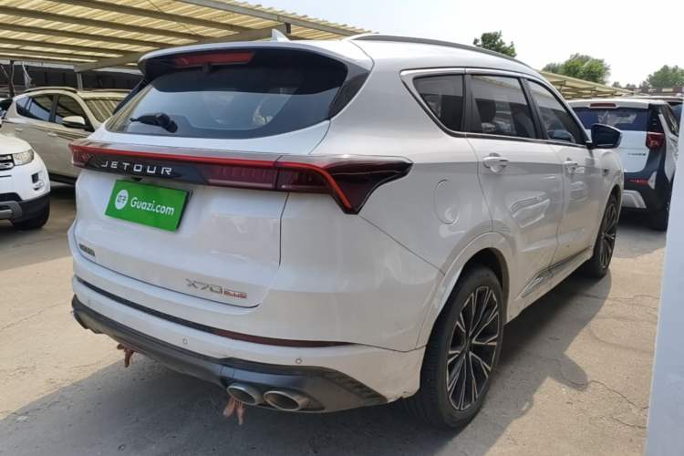 Used JETOUR X70 2021 Zhuge 1.6T DCT Junshi 7-Seater Rear Right 45 Deg