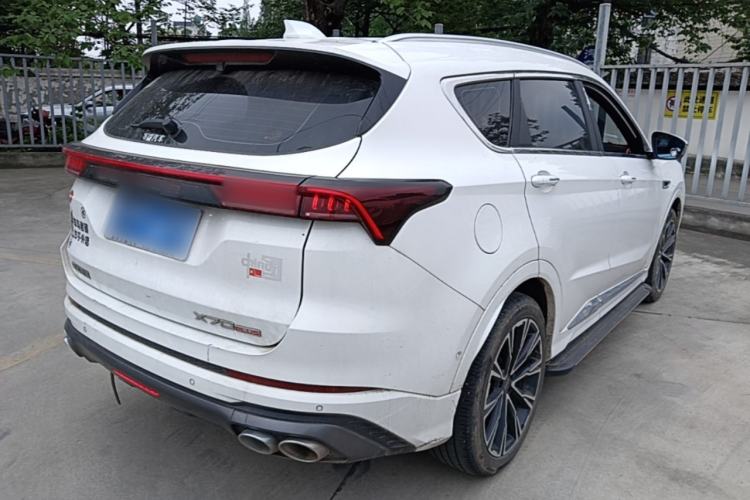 Used JETOUR X70 2021 Zhuge 1.6T DCT Wuhou 7-Seater Rear Right 45 Deg