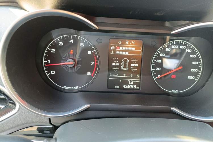 Used JETOUR X70 2022 1.5T Manual Le Xing Edition 7 Seats Instrument Cluster