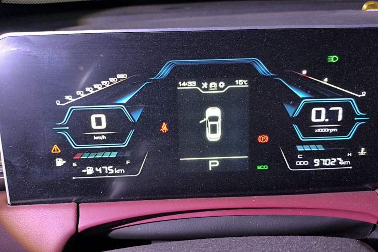 Used JETOUR X70 2022 1.5T DCT YueXing Edition 5 Seats Instrument Cluster