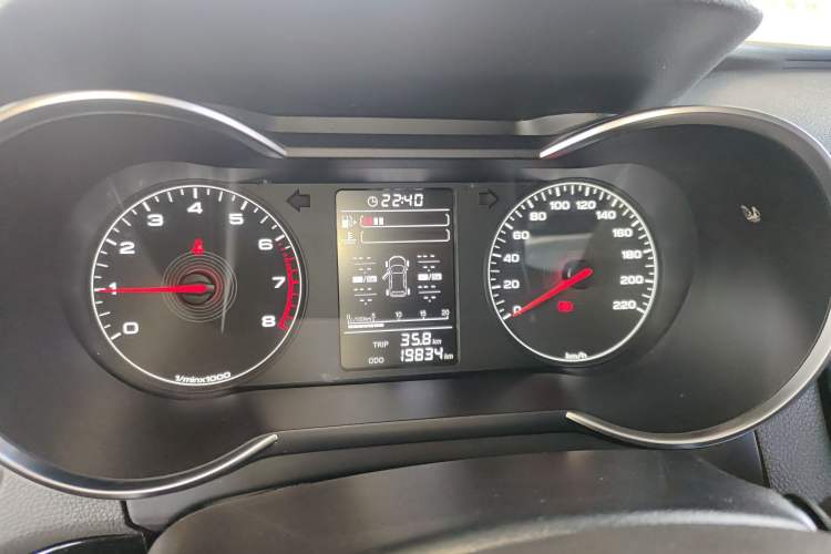Used JETOUR X70 2022 1.5T Manual Le Xing Edition 5 Seats Instrument Cluster