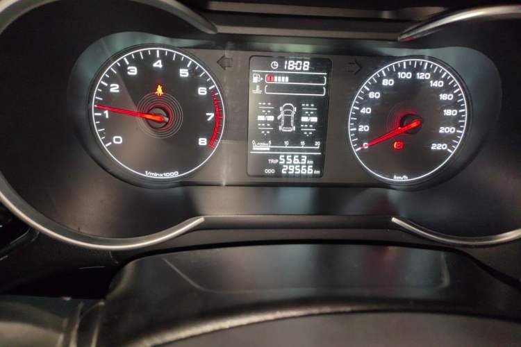 Used JETOUR X70 2022 1.5T Manual Le Xing Edition 5 Seats Odometer Close Up