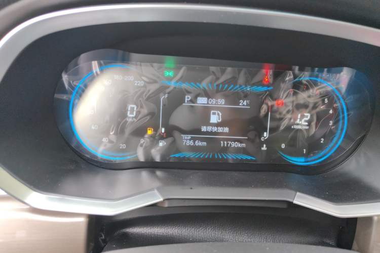 Used JETOUR X70 2023 1.5T DCT Beyond PRO Edition 7 Seats Instrument Cluster