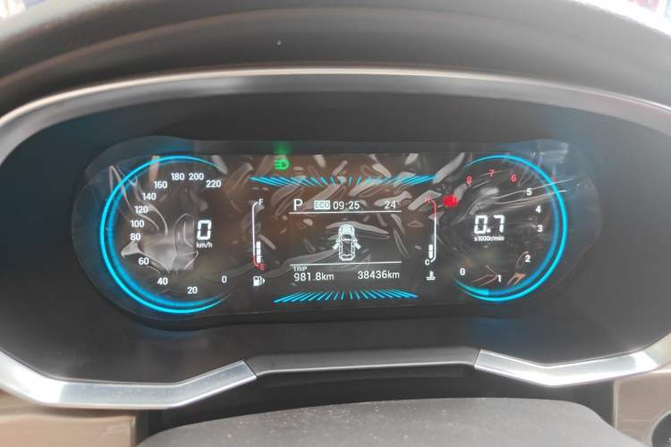 Used JETOUR X70 2023 1.5T DCT Overpass PRO+ Edition 7 Seats Instrument Cluster