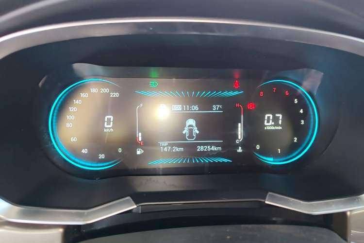 Used JETOUR X70 2023 1.5T DCT Beyond PRO Edition 5-Seater Instrument Cluster