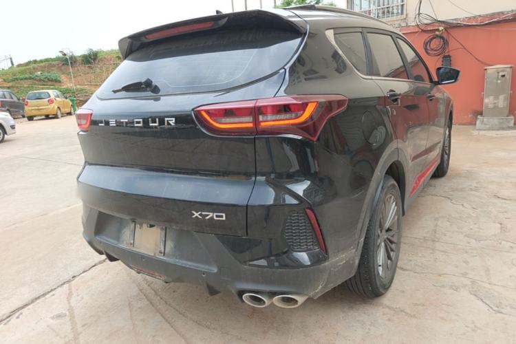 Used JETOUR X70 2023 1.5T DCT Overpass PRO+ Edition 7 Seats Rear Right 45 Deg