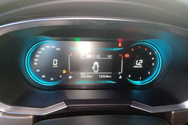 Used JETOUR X70 2023 1.5T DCT Dream Edition 5 Seats Instrument Cluster