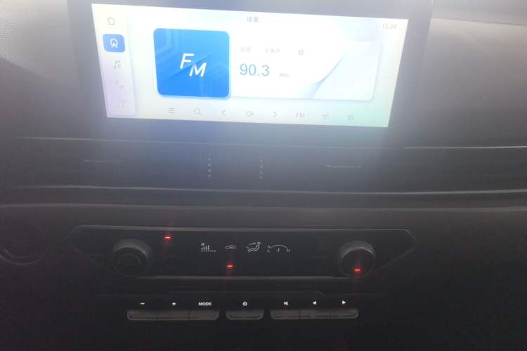 Used JETOUR X70 2023 1.5T DCT Beyond PRO Edition 5-Seater Audio And AC Panel